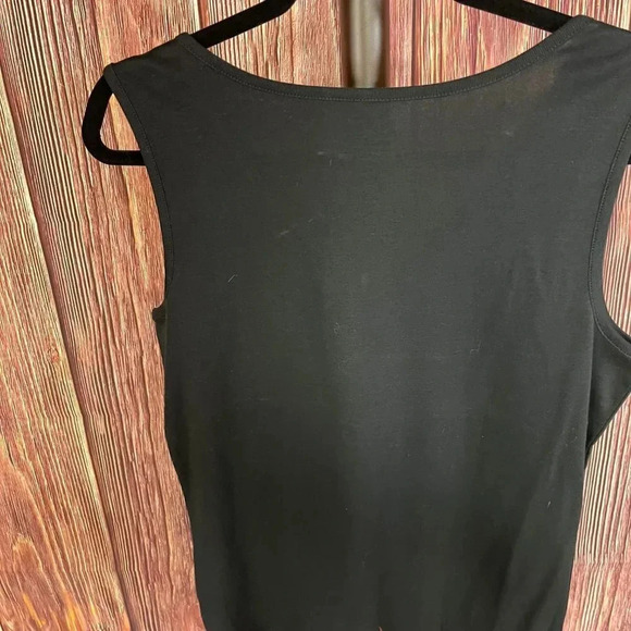 Talbots Black sleeveless tank in Ladies size L - Picture 3 of 3
